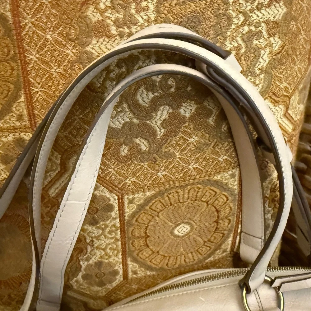 MARGOT NEW YORK SATCHEL SOFT CREME